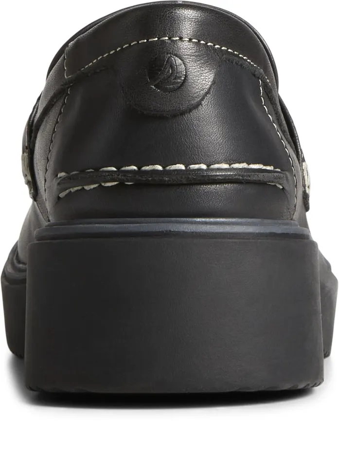 Sperry Flats and Loafers Women Bayside Loafer Black Sperry Flats and Loafers Women Bayside Loafer Black