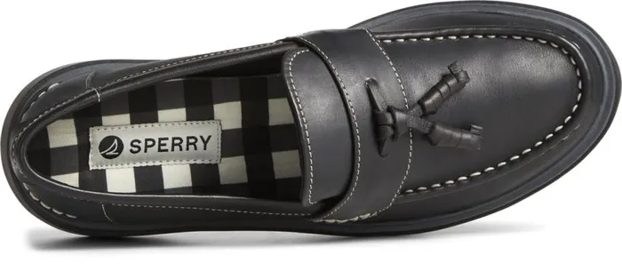 Sperry Flats and Loafers Women Bayside Loafer Black Sperry Flats and Loafers Women Bayside Loafer Black