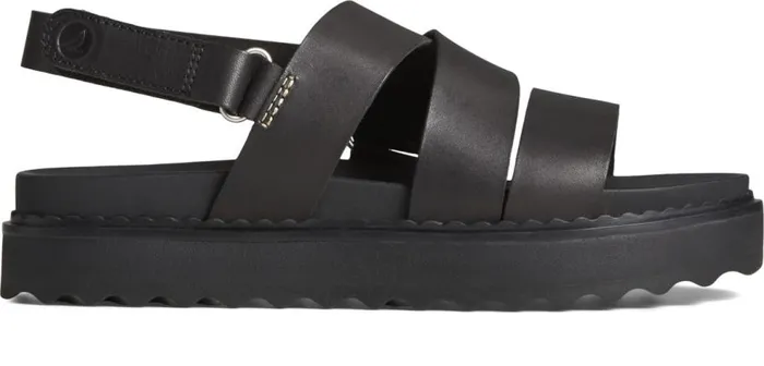 Sperry Sandals Women Cami Flatform Sandal Black