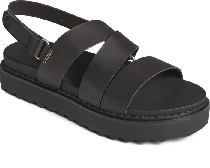 Sperry Sandals Women Cami Flatform Sandal Black Sperry Sandals Women Cami Flatform Sandal Black