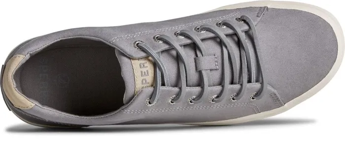 Sperry Sneakers Men SeaCycled Striper II Textile Sneaker Grey Sperry Sneakers Men SeaCycled Striper II Textile Sneaker Grey
