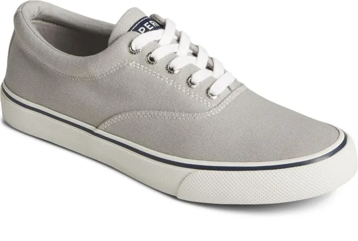 Sperry Sneakers Men Striper II Canvas CVO Sneaker Grey Sperry Sneakers Men Striper II Canvas CVO Sneaker Grey