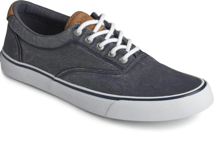 Sperry Sneakers Men Striper II CVO Sneaker Salt Washed Navy Sperry Sneakers Men Striper II CVO Sneaker Salt Washed Navy
