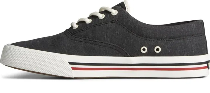 Sperry Sneakers Men Striper II Linen CVO Sneaker Black Sperry Sneakers Men Striper II Linen CVO Sneaker Black
