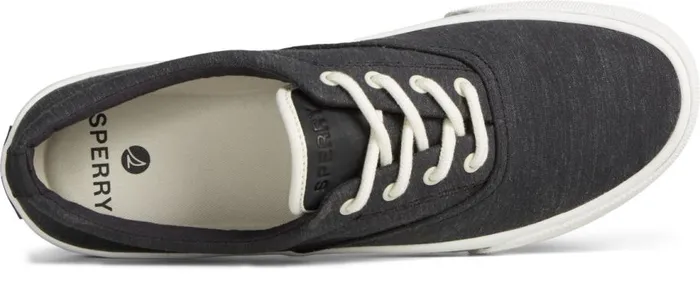 Sperry Sneakers Men Striper II Linen CVO Sneaker Black Sperry Sneakers Men Striper II Linen CVO Sneaker Black