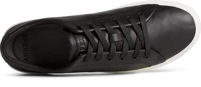 Sperry Sneakers MenWomen Striper II LLT Leather Sneaker Black