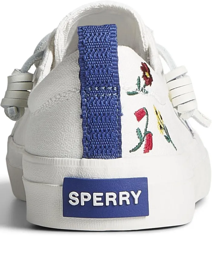 Sperry Sneakers Women Crest Vibe Floral Sneaker White Sperry Sneakers Women Crest Vibe Floral Sneaker White