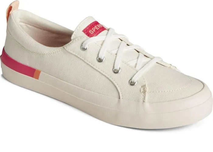Sperry Sneakers Women Crest Vibe Stripe Sneaker Pink Sperry Sneakers Women Crest Vibe Stripe Sneaker Pink