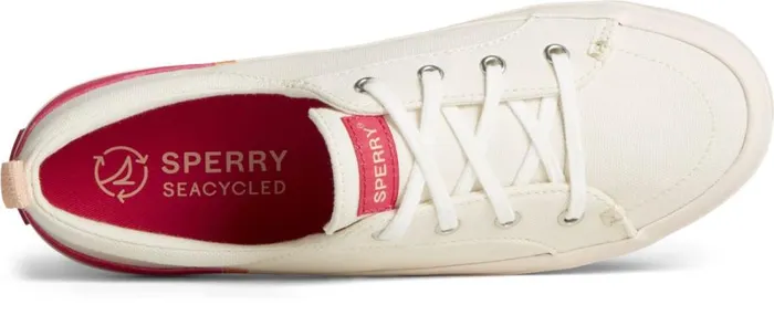 Sperry Sneakers Women Crest Vibe Stripe Sneaker Pink Sperry Sneakers Women Crest Vibe Stripe Sneaker Pink
