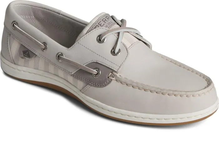 Sperry Sneakers Women Koifish Stripe Boat Shoe Grey Sperry Sneakers Women Koifish Stripe Boat Shoe Grey