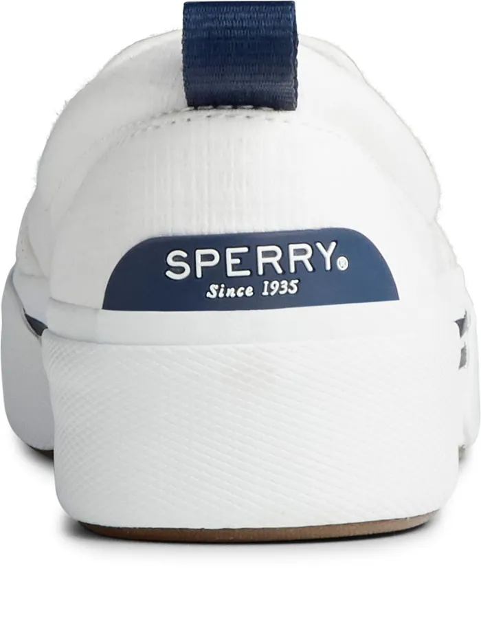 Sperry Sneakers Women Pier Wave Platform Slip On Sneaker White