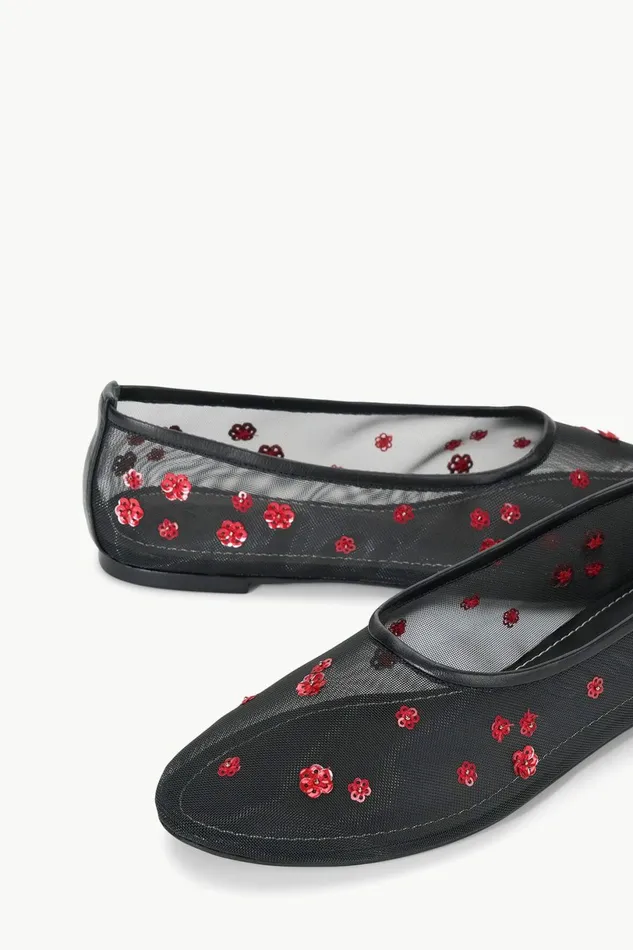 STAUD ALBA BALLET FLAT Poppy Women The Evening Edit STAUD ALBA BALLET FLAT Poppy Women The Evening Edit