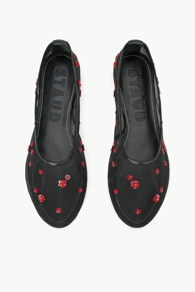 STAUD ALBA BALLET FLAT Poppy Women The Evening Edit STAUD ALBA BALLET FLAT Poppy Women The Evening Edit