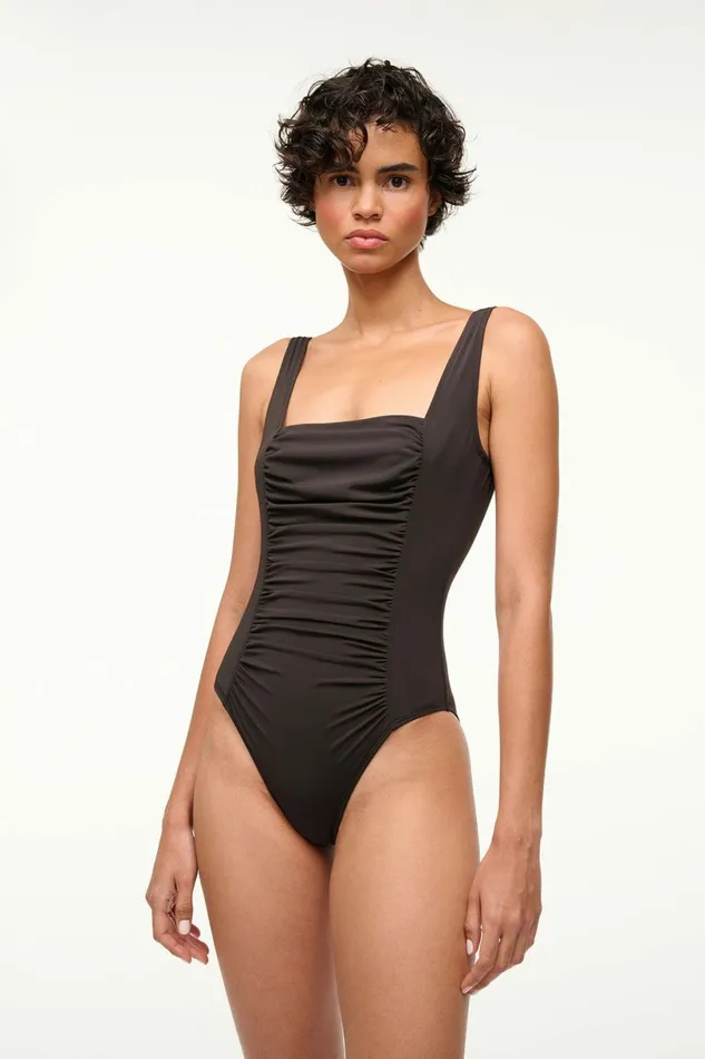 STAUD ALDER ONE PIECE Black Women One Pieces STAUD ALDER ONE PIECE Black Women One Pieces