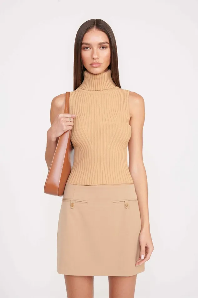 STAUD ALEC BAG Tan Women Shoulder STAUD ALEC BAG Tan Women Shoulder