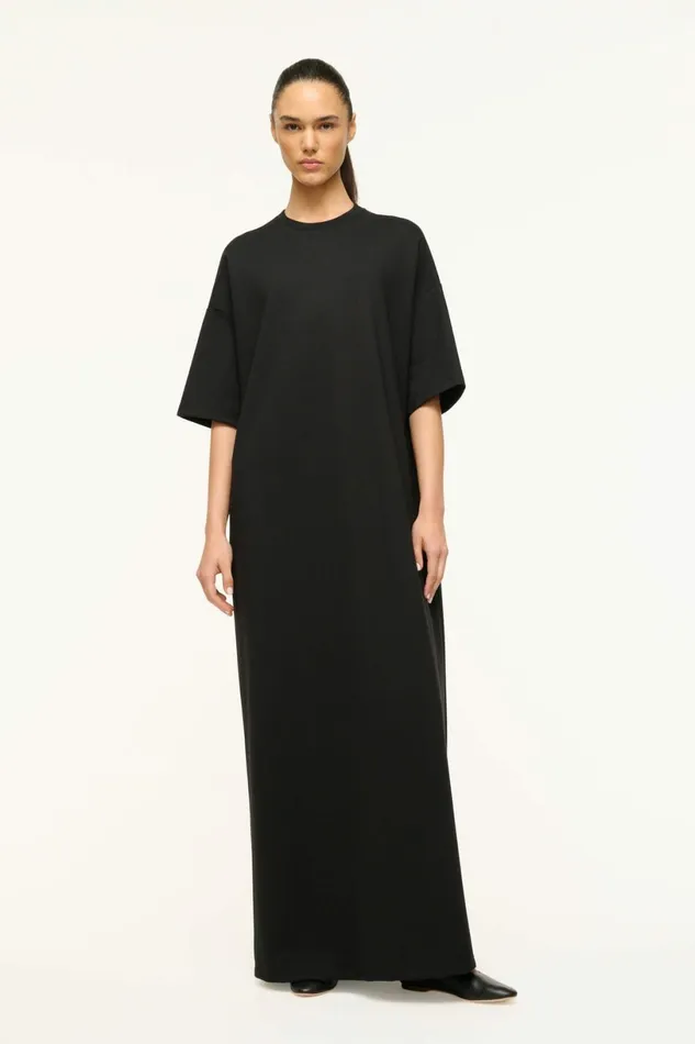 STAUD CAPSULE MAXI DRESS Black Women Dresses