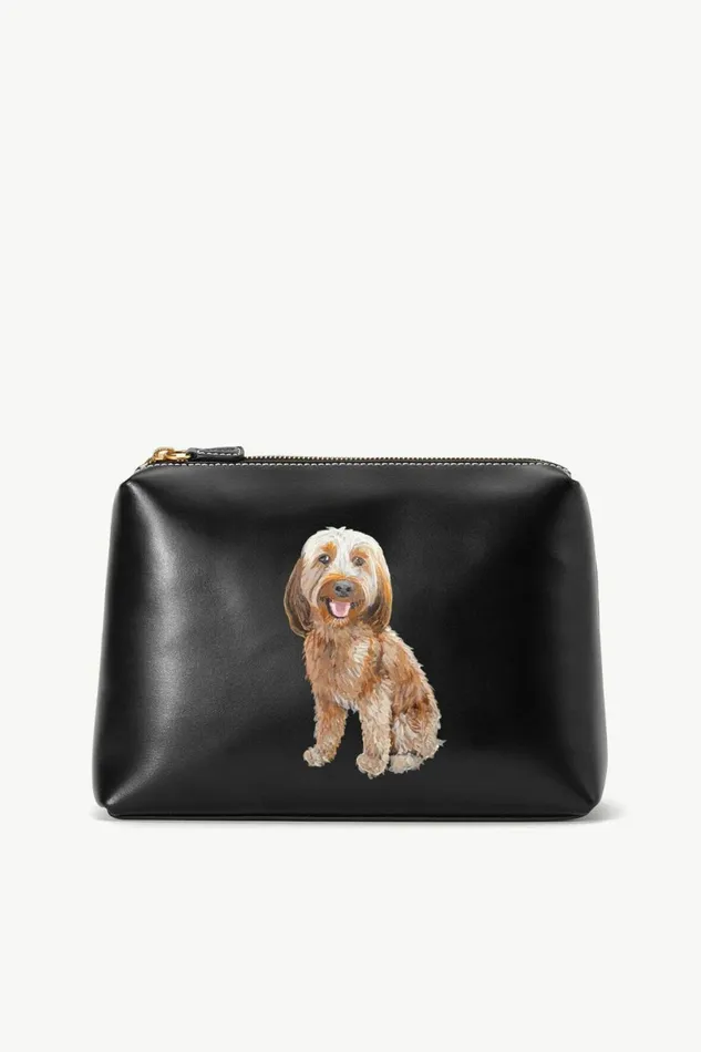 STAUD CUSTOM SHIRLEY POUCH Black Women Custom Handbags