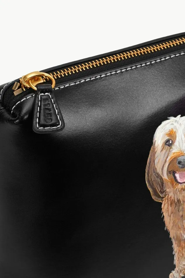 STAUD CUSTOM SHIRLEY POUCH Black Women Custom Handbags