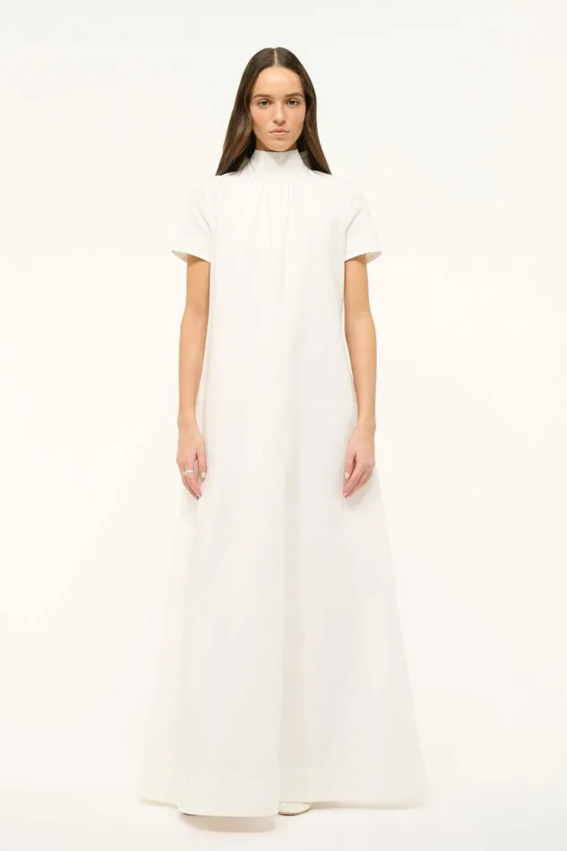 STAUD ILANA DRESS White Women Dresses