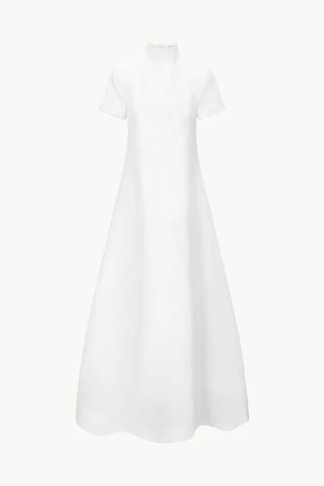 STAUD ILANA DRESS White Women Dresses STAUD ILANA DRESS White Women Dresses
