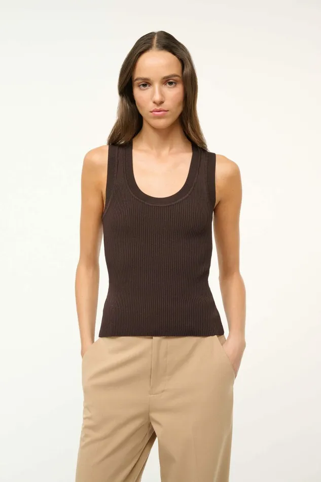 STAUD JULIETTE TOP Earth Women Tops