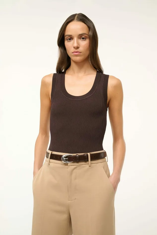 STAUD JULIETTE TOP Earth Women Tops