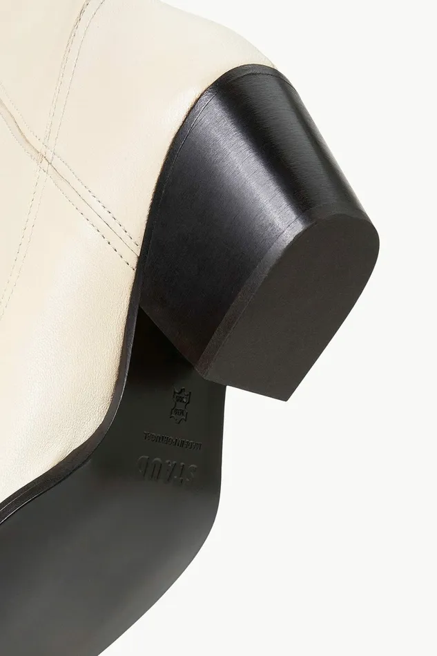 STAUD JUNE BOOT Cream Women Boots