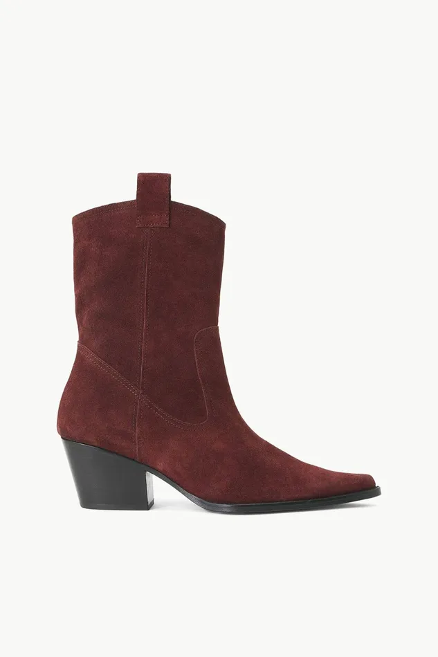STAUD JUNE BOOT Mahogany Women Boots