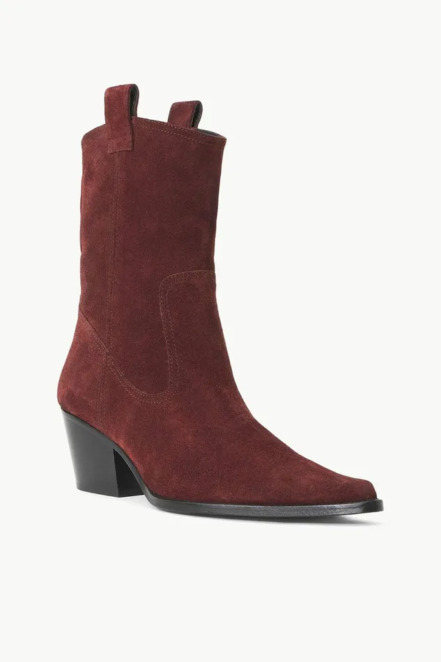 STAUD JUNE BOOT Mahogany Women Boots