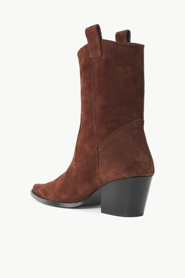STAUD JUNE BOOT Mahogany Women Boots