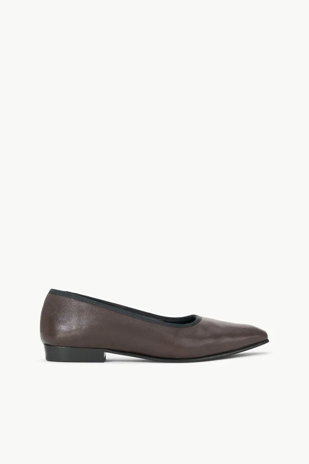 STAUD KEITH BALLET FLAT Espresso Women Mules and Flats