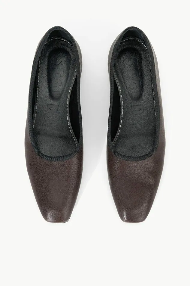 STAUD KEITH BALLET FLAT Espresso Women Mules and Flats STAUD KEITH BALLET FLAT Espresso Women Mules and Flats