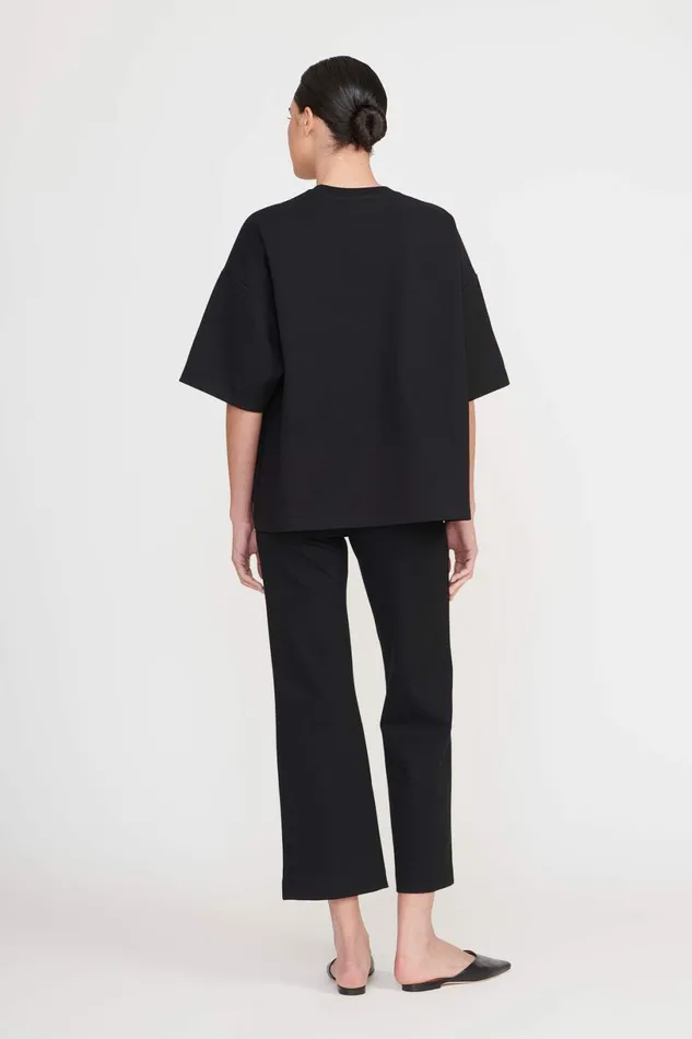 STAUD KNACK PANT Black Women Pants and Shorts STAUD KNACK PANT Black Women Pants and Shorts