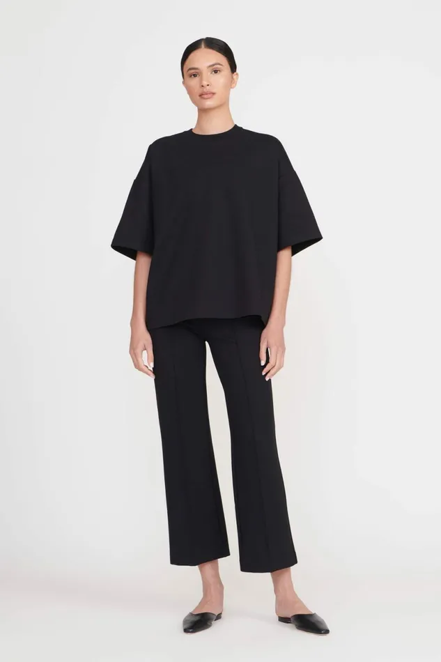 STAUD KNACK PANT Black Women Pants and Shorts STAUD KNACK PANT Black Women Pants and Shorts