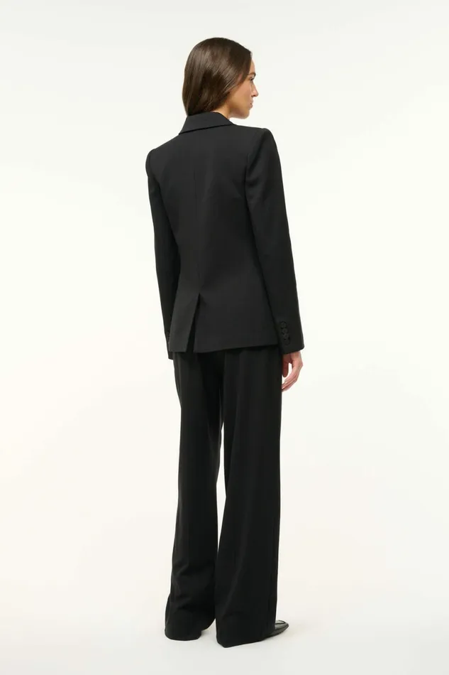 STAUD LEXINGTON BLAZER Black Women Outerwear and Jackets STAUD LEXINGTON BLAZER Black Women Outerwear and Jackets