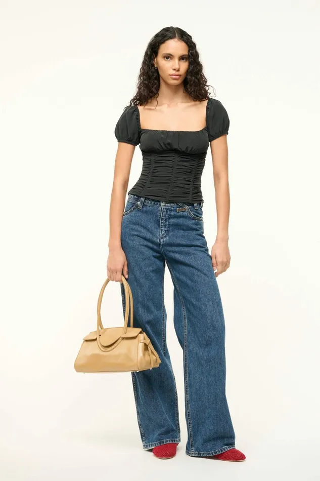 STAUD MAUDE SHOULDER BAG Camel Women Shoulder STAUD MAUDE SHOULDER BAG Camel Women Shoulder