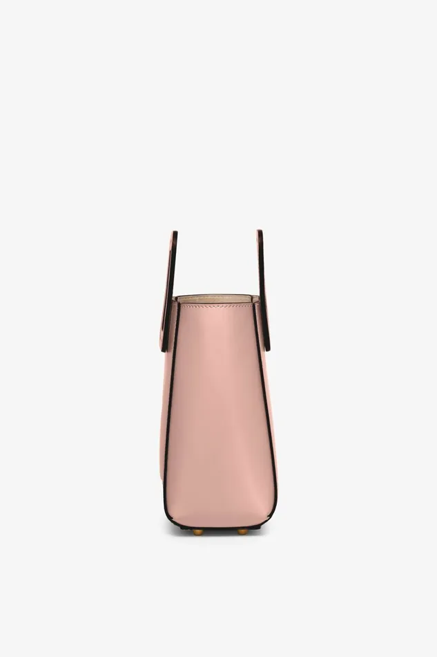 STAUD MINI SHIRLEY LEATHER BAG Dark Blush Women Crossbody STAUD MINI SHIRLEY LEATHER BAG Dark Blush Women Crossbody