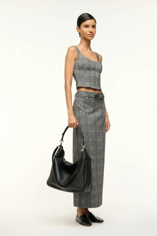 STAUD PERRY BAG Black Women STAUD and Wrangler STAUD PERRY BAG Black Women STAUD and Wrangler