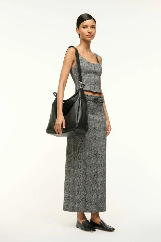 STAUD PERRY BAG Black Women STAUD and Wrangler STAUD PERRY BAG Black Women STAUD and Wrangler