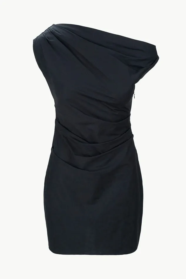 STAUD PHARE MINI DRESS Black Women Dresses STAUD PHARE MINI DRESS Black Women Dresses