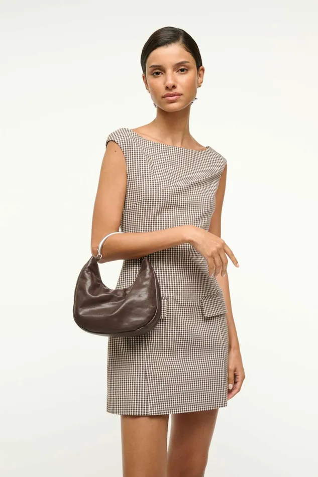 STAUD ROMEO BAG Espresso Women Clutches and Handhelds STAUD ROMEO BAG Espresso Women Clutches and Handhelds
