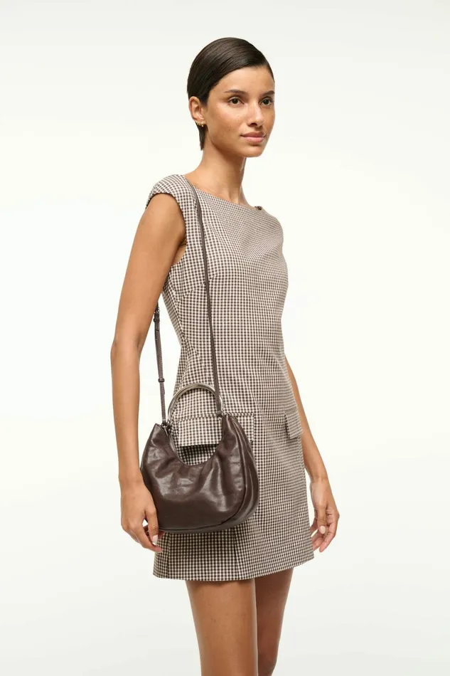 STAUD ROMEO BAG Espresso Women Clutches and Handhelds STAUD ROMEO BAG Espresso Women Clutches and Handhelds