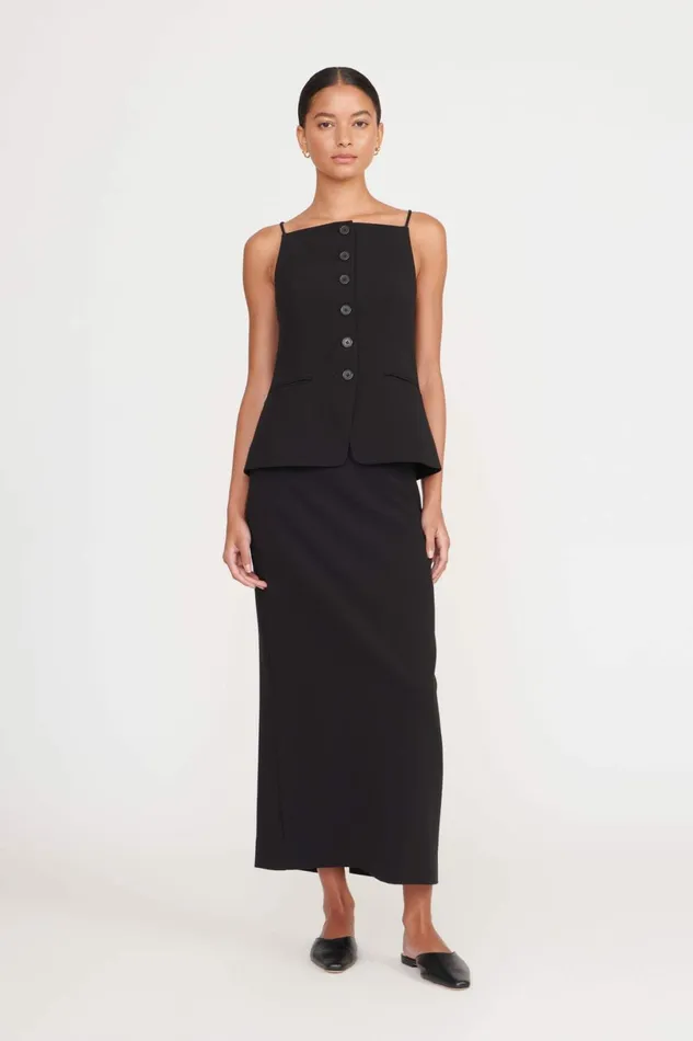 STAUD SMITH SKIRT Black Women Skirts