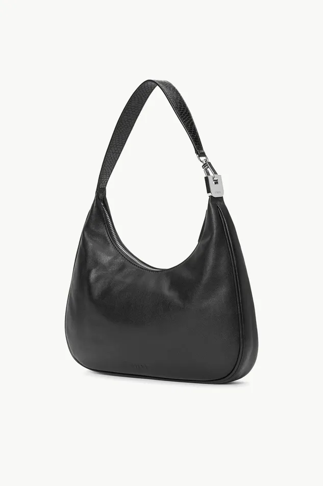 STAUD SYLVIE SHOULDER BAG Black Women Shoulder STAUD SYLVIE SHOULDER BAG Black Women Shoulder
