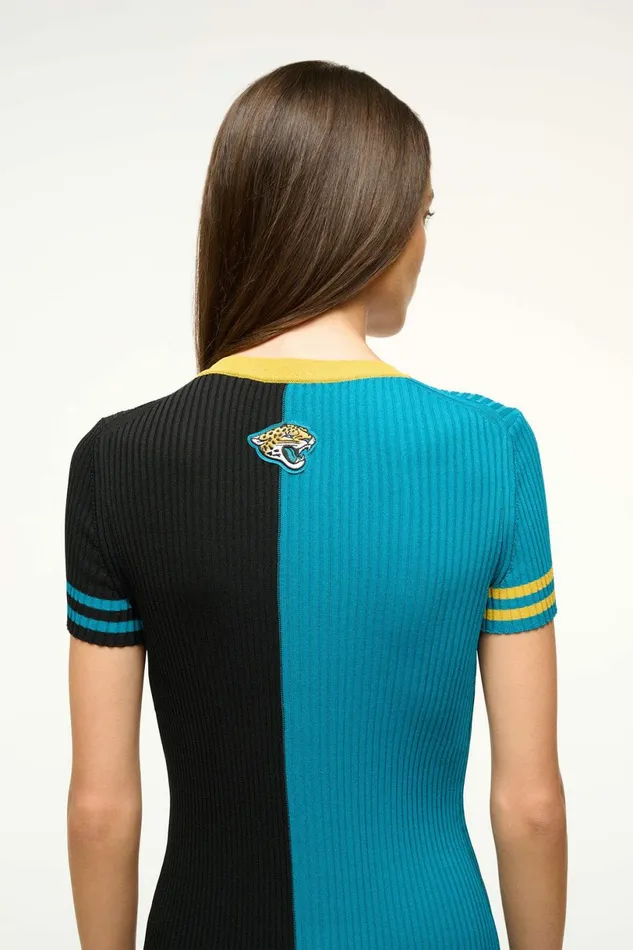 STAUD THE NFL COLLEEN DRESS Jaguars Women Dresses