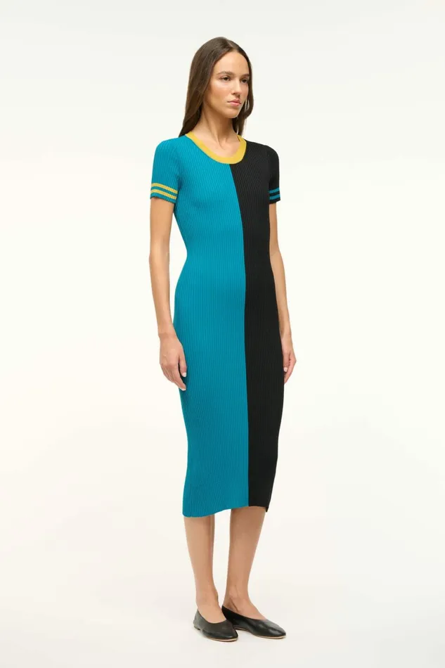 STAUD THE NFL COLLEEN DRESS Jaguars Women Dresses