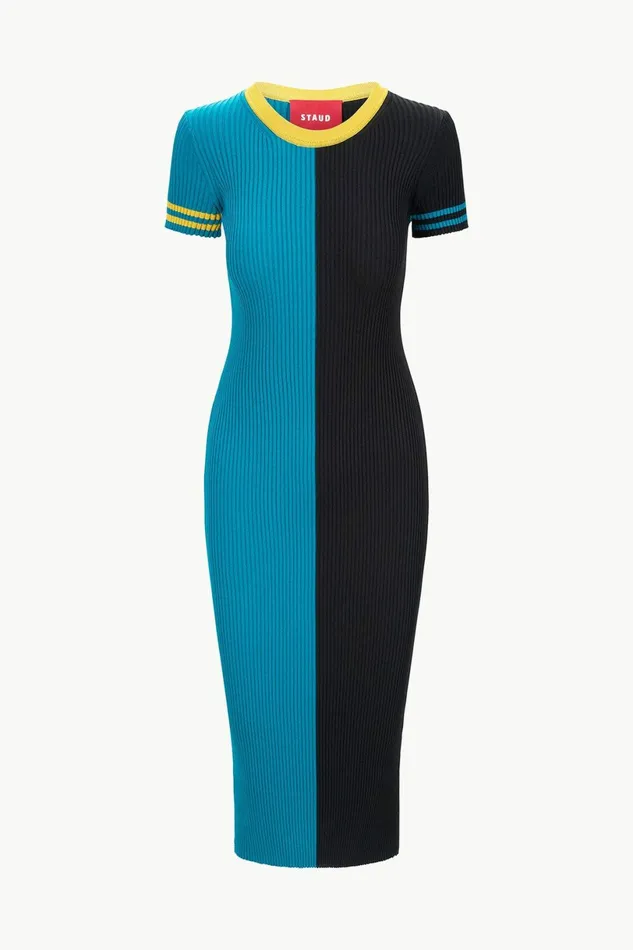 STAUD THE NFL COLLEEN DRESS Jaguars Women Dresses