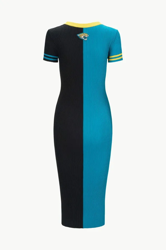 STAUD THE NFL COLLEEN DRESS Jaguars Women Dresses
