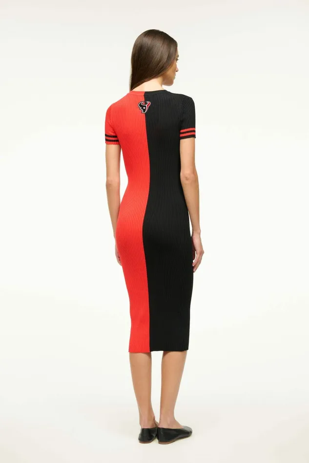 STAUD THE NFL COLLEEN DRESS Texans Women Dresses STAUD THE NFL COLLEEN DRESS Texans Women Dresses