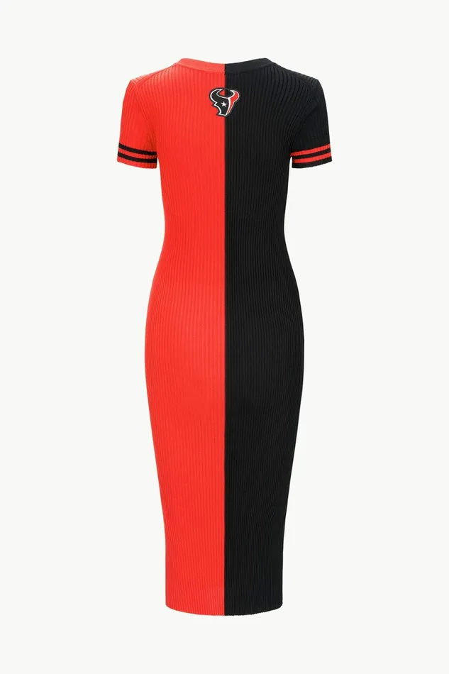 STAUD THE NFL COLLEEN DRESS Texans Women Dresses STAUD THE NFL COLLEEN DRESS Texans Women Dresses